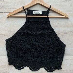 a&f lace halter top 🌀